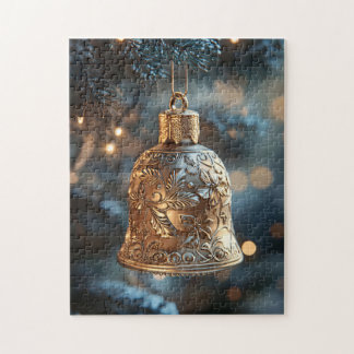 Verzierte Weihnachtsglocke Puzzle
