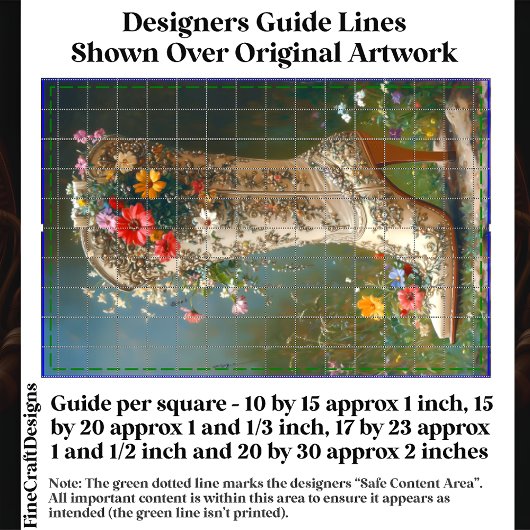 Verzierte Wildblume Cowgirl Boot DG1L Decoupage Seidenpapier