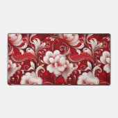 VERZIERTE WIRBLE VALENTINE LIEBE BLUME SCHREIBTISCHUNTERLAGE (Vorderseite)