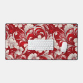 VERZIERTE WIRBLE VALENTINE LIEBE BLUME SCHREIBTISCHUNTERLAGE (Tastatur & Maus)