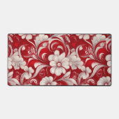 VERZIERTE WIRBLE VALENTINE LIEBE BLUME SCHREIBTISCHUNTERLAGE (Vorderseite)