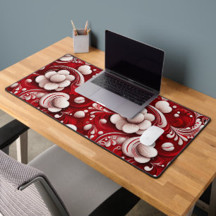 VERZIERTE WIRBLE VALENTINE LIEBE BLUME SCHREIBTISCHUNTERLAGE