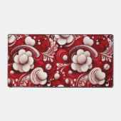 VERZIERTE WIRBLE VALENTINE LIEBE BLUME SCHREIBTISCHUNTERLAGE (Vorderseite)