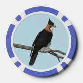 Verzierter Adler Pokerchips (Rückseite)