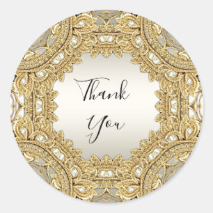 Verzierter Aufkleber