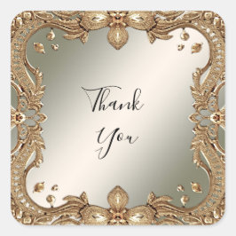 Verzierter Aufkleber