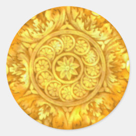 Verzierter Aufkleber-Umschlag Aufkleber