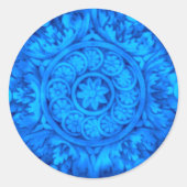 Verzierter Aufkleber-Umschlag Aufkleber (Vorderseite)