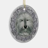 Verzierter Bartollie-individuelle Name Keramik Ornament (Rechts)