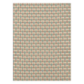 verzierter Baum mit Glockenroten Bögen für Weihnac Tischdecke (Vorderseite)