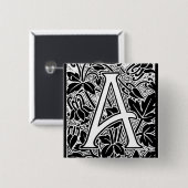 Verzierter Buchstabe "A" Button (Vorne & Hinten)