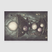 Verzierter Cauldron mit Kristallballtränken und Or Seidenpapier (Vorderseite)