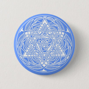 Verzierter David-Star Button