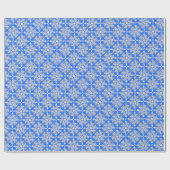 Verzierter David-Star Geschenkpapier (Flach)