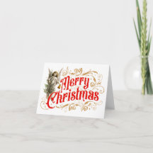 Verzierter Engel-Frohe Weihnachten-Retro