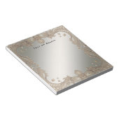 Verzierter Frame Notepad Notizblock (angewinkelt)