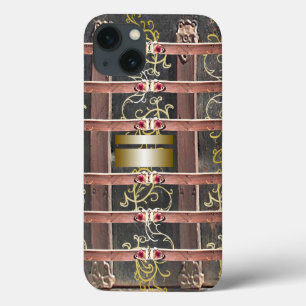 Verzierter Goth Steampunk lederner Stamm Case-Mate iPhone Hülle