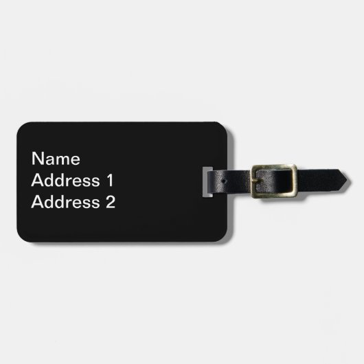 Verzierter irischer Keltenknochen Gepäckanhänger (Vorderseite horizontal)