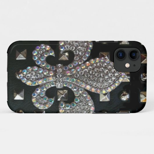 Verzierter Liliendruckkasten Case-Mate iPhone Hülle (Rückseite (Horizontal))