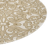 Verzierter mit Blumenhintergrund Schneidebrett (Ecke)