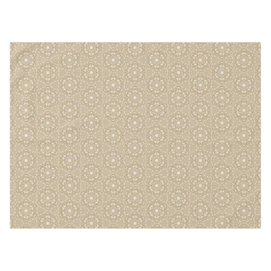 Verzierter mit Blumenhintergrund Tischdecke (Vorderseite (Horizontal))