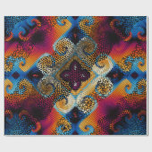 Verzierter nahtloser Texturhintergrund. Diagonale Geschenkpapier (Flach)