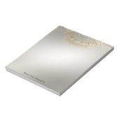 Verzierter Notepad Notizblock (Rotiert)