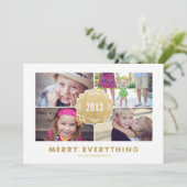 VERZIERTER RAHMEN | FERIENFOTOKARTE FEIERTAGSKARTE (Stehend Vorderseite)