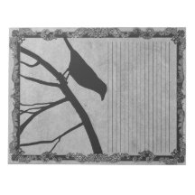 Verzierter Rahmen mit schwarzem Keil oben auf Vint