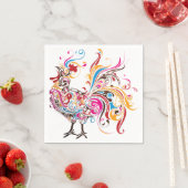 Verzierter Raster Serviette (Beispiel)