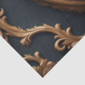 Verzierter Rokoko Dekoupage Paper - Barock Seidenpapier (Ausschnitt)