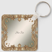 Verzierter Schlüsselanhänger (Rückseite)