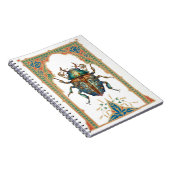 Verzierter Steampunkblau Notizblock (Rechte Seite)