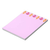 Verzierter Streifen Notizblock (Rotiert)