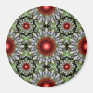 Verzierter Weihnachtenmagnet Magnet
