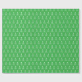 Verzierter Weihnachtsbaum Geschenkpapier (Flach)