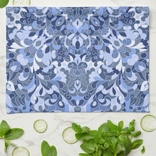 verziertes arabisches Reichtum Geschirrtuch (Gefaltet)