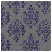 Verziertes Barockmuster-Muster Stoff (Nahaufnahme)