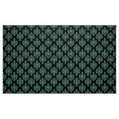 Verziertes Barockschwarzes Damasmuster Stoff (Fat Quarter (45,7 x 55,9 cm))