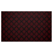 Verziertes Barockschwarzes Damasmuster Stoff (Fat Quarter (45,7 x 55,9 cm))