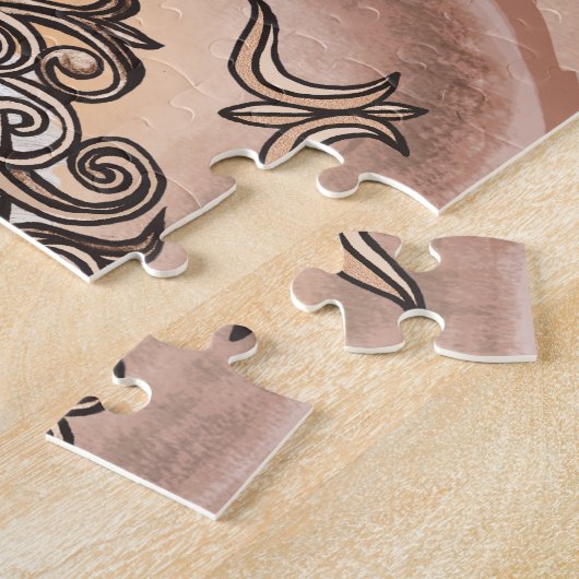 Verziertes Birman Cat-Puzzle Puzzle (Seite)