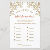 Verziertes Bohemisches Brautparty (Vorderseite)