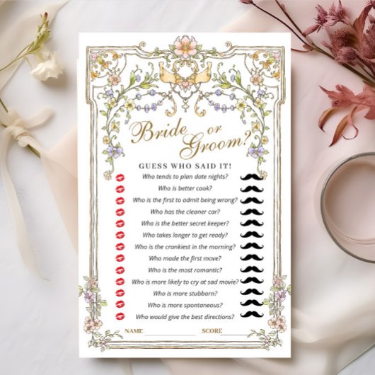 Verziertes Bohemisches Brautparty