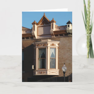 Verziertes Fenster Karte