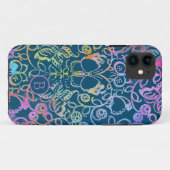 Verziertes Floral- und Schmetterlingsmuster Case-Mate iPhone Hülle (Rückseite (Horizontal))
