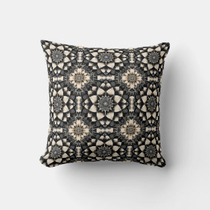 Verziertes florales Mandala-Design Kissen