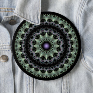 verziertes Fraktal Button