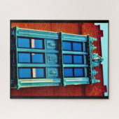 Verziertes Gebäude Puzzle (Horizontal)