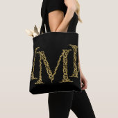 Verziertes Gold M Monogram Erstdesign für alle Far Tasche (Von Nahem)
