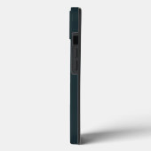 Verziertes Gold und Aquamarines Schmetterling Case-Mate iPhone Hülle (Rückseite / Links)